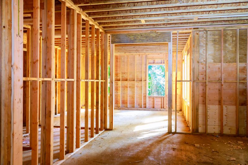 Basement Wall Framing in Conroe, TX